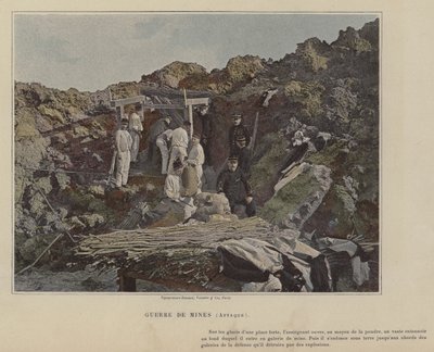 Guerra di Mine, Attacco (foto colorata) da (after) French Photographer