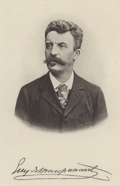 Guy de Maupassant, scrittore di racconti e romanziere francese da (after) French Photographer