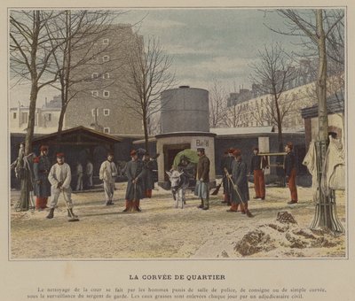 La Corvee de Quartier da (after) French Photographer