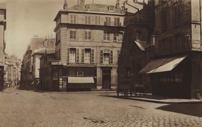 La place Saint-Germain-des-Pres e la rue Bonaparte da (after) French Photographer
