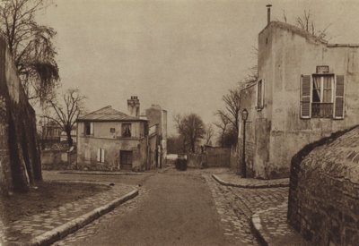 La rue Cortot e la rue de l