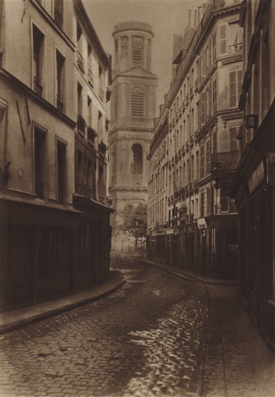 La rue du Vieux-Colombier da (after) French Photographer