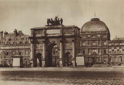 Il Castello delle Tuileries da (after) French Photographer