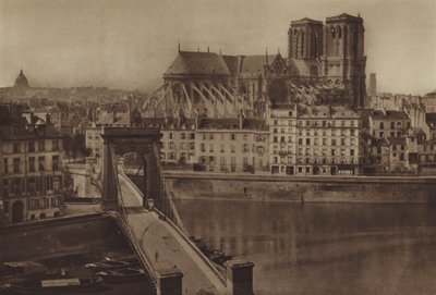 Le Pont Louis-Philippe verso la Cite da (after) French Photographer