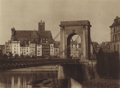 Il Pont Louis-Philippe verso la riva destra da (after) French Photographer