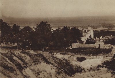 Il versante nord della collina nel 1855 da (after) French Photographer