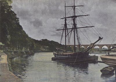 Le rive del Blavet, a Hennebont da (after) French Photographer