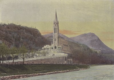 Lourdes, La Basilica da (after) French Photographer