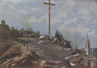 Lourdes, Il Calvario da (after) French Photographer