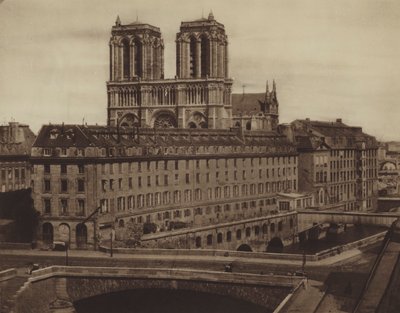 Notre-Dame nascosta dall