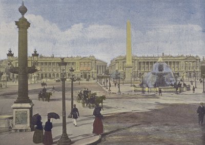 Parigi, Place de la Concorde da (after) French Photographer