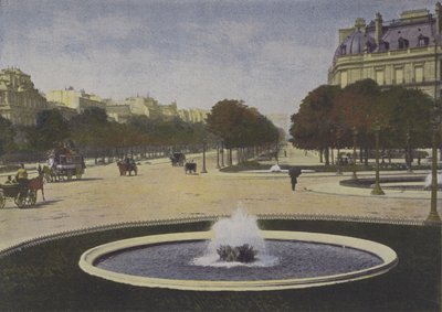 Parigi, Rond-Point des Champs-Elysees da (after) French Photographer
