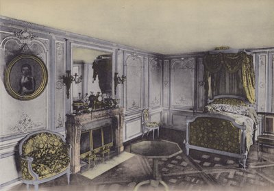 Petit Trianon, Camera di Maria Antonietta da (after) French Photographer