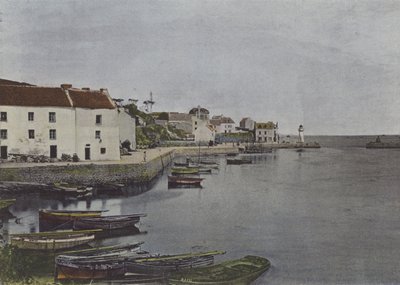 Port de Sauzon, a Belle-Ile (foto colorata) da (after) French Photographer