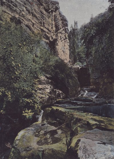 Roc-Amadour, Il Mulino del Salto da (after) French Photographer