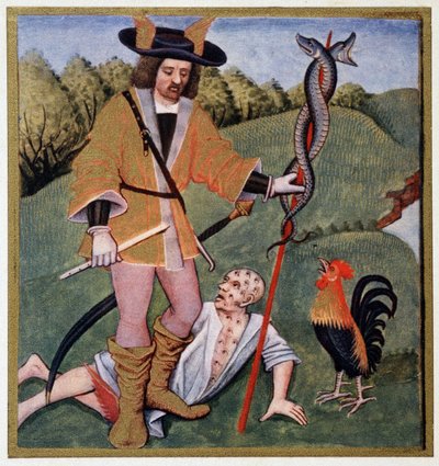 Ermes con foglie decidue - da un