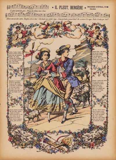 Il Pleut, Bergere da (after) French School