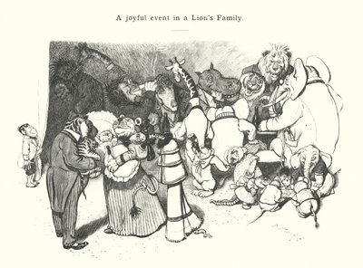 Un Evento Gioioso in una Famiglia di Leoni da (after) German School
