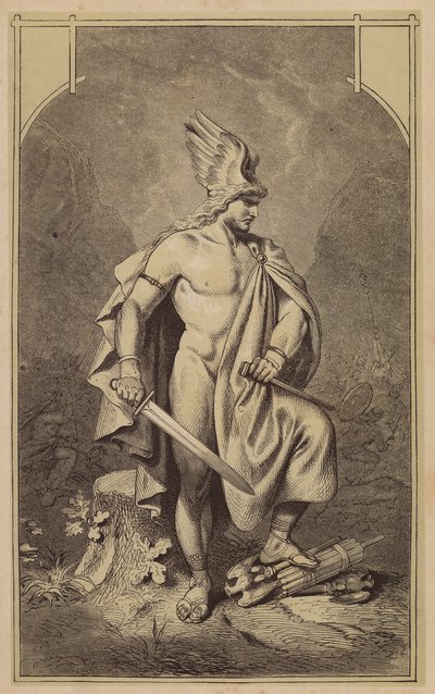 Arminio, Hermann Der Cherusker (incisione) da (after) German School