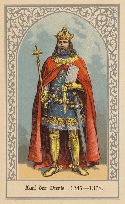 Carlo IV, Re di Boemia e Germania e Sacro Romano Imperatore da (after) German School