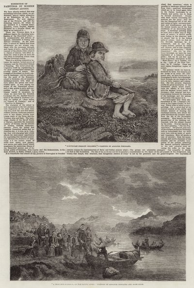 Esposizione di dipinti di artisti tedeschi moderni da (after) German School