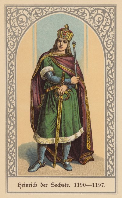 Enrico VI, Sacro Romano Imperatore da (after) German School