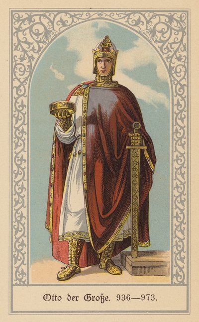 Ottone il Grande, Re di Germania e Italia e Sacro Romano Imperatore da (after) German School
