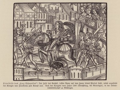 Scena da Hug Chapler, c1500 da (after) German School