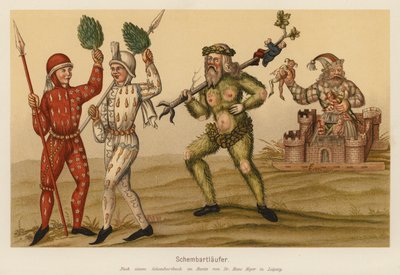 Carnevale di Schembart, Norimberga da (after) German School