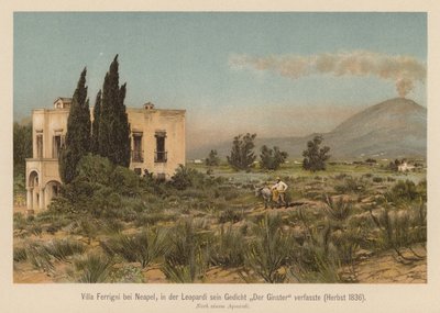 Villa Ferrigni, vicino a Napoli da (after) German School