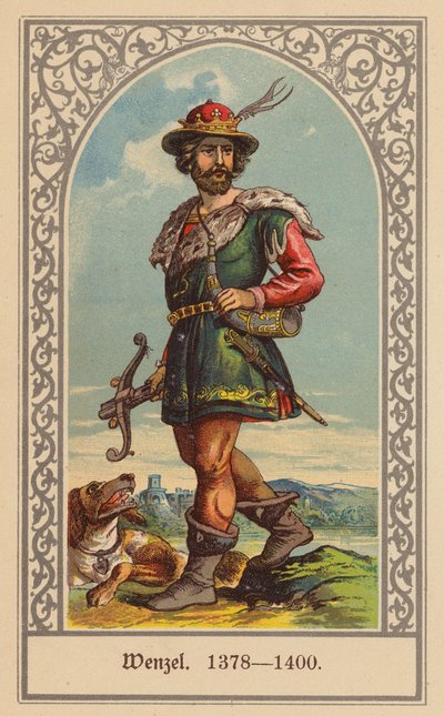 Venceslao IV, re di Boemia e Germania da (after) German School