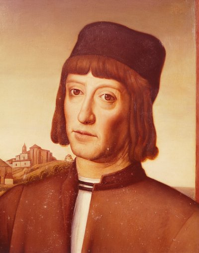 Ritratto di Martin Alonso Pinzon da (after) Spanish School
