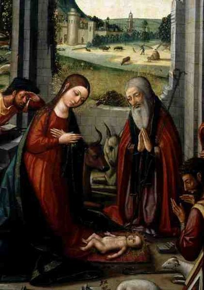 Natività da (attr. to) Master of Jativa