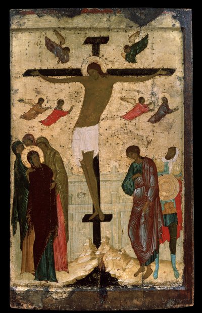 La crocifissione da (c.1440 1502) Dionisius the Wise