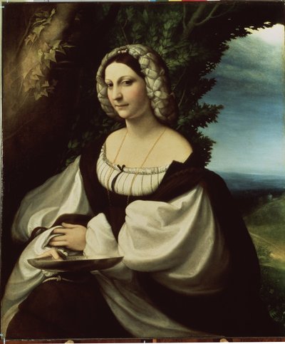 Ritratto di dama da (c.1489 1534) Correggio
