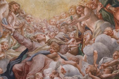 Vergine tra Adamo ed Eva (dettaglio) da (c.1489 1534) Correggio