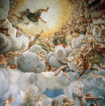 Eva e Maria ascendenti (dettaglio) da (c.1489 1534) Correggio