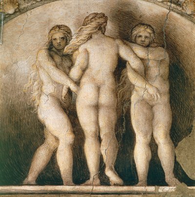 Lunetta delle tre Parche (dettaglio) da (c.1489 1534) Correggio