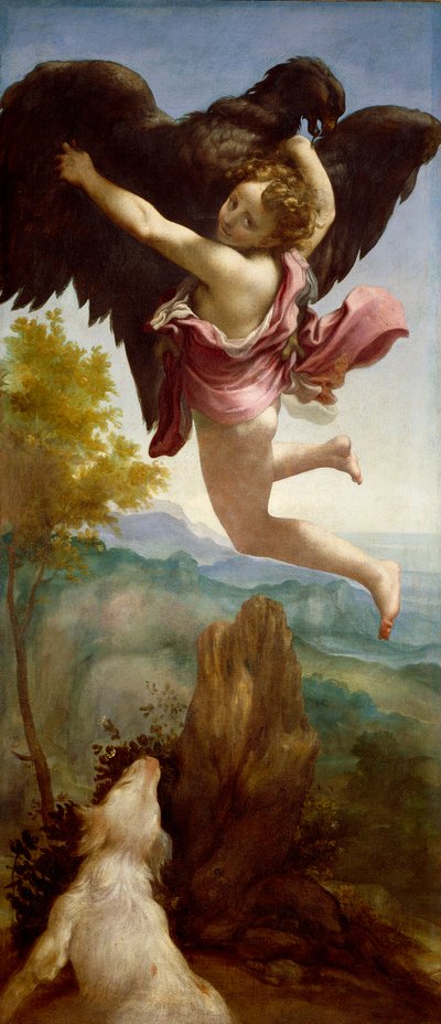 Il rapimento di Ganimede da (c.1489 1534) Correggio
