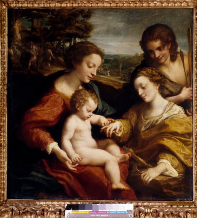 Il matrimonio mistico di Santa Caterina d