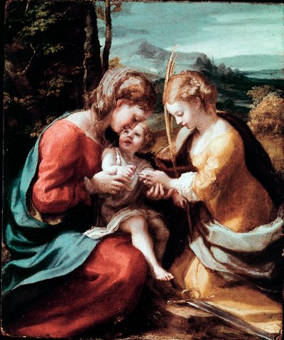 Il matrimonio mistico di Santa Caterina d