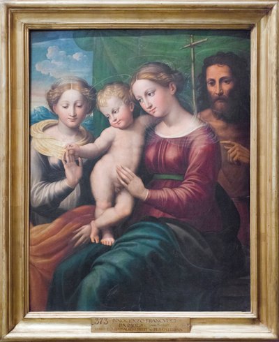 Il matrimonio mistico di Santa Caterina da Innocenzo da Imola
