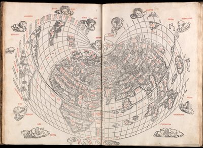 Claudii Ptholemaei Alexandrini liber geographiae cum tabulis et universali figura et cum additione locorum quae a recentioribus reperta sunt diligenti cura emendatus et impressus da (c.90 168)(after) Ptolemy