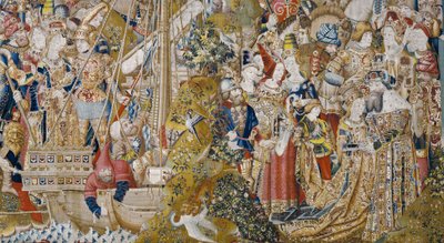 La guerra di Troia: Il ratto di Elena, c.1470 da (fl.1450 75) Master of Coetivy