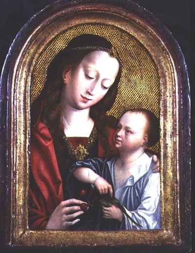 Madonna con Bambino da (studio) Master of the Magdalene Altarpiece