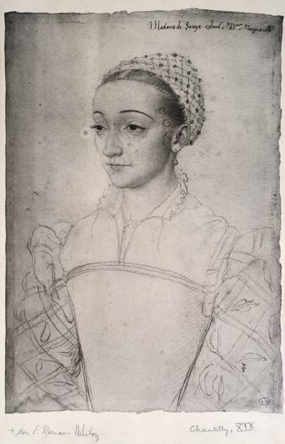 Margherita di Francia (1523-74) da (studio of) Clouet