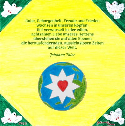 Riposo, sicurezza, gioia e pace - Versione 2 da Johanna Thier