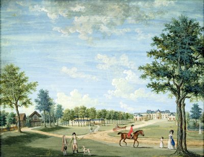 Il castello di Raincy, le scuderie e il villaggio russo da 1717 1806 Carmontelle
