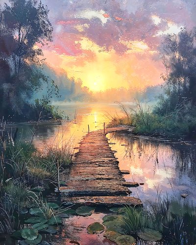 Bellissimo paesaggio all