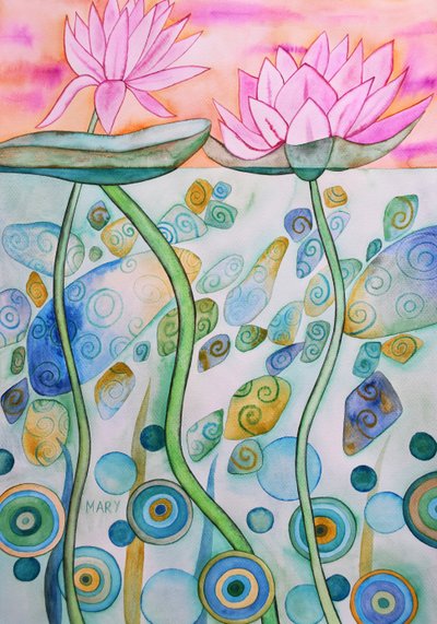 Ninfee da Marys Watercolors